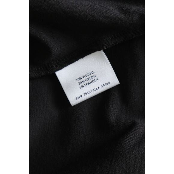 Eileen Fisher Size L Brown Washable Crepe A Line Skirt Knee Length Elastic Waist - Picture 10 of 11